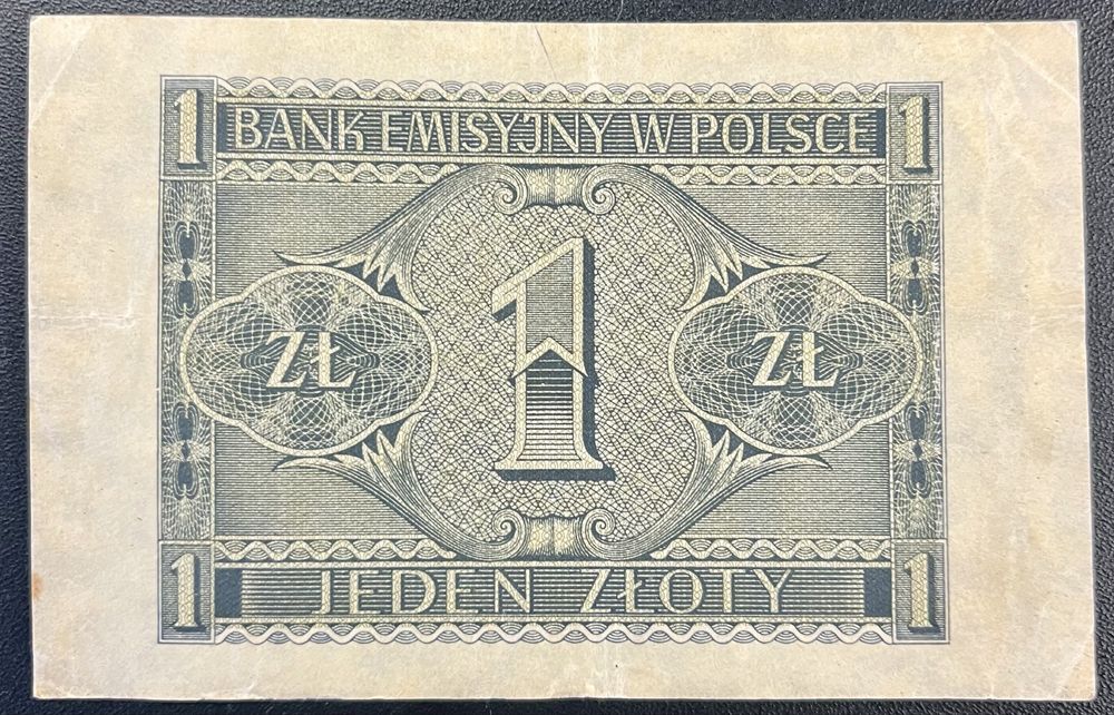1 złoty 1941 rok - stan aUNC