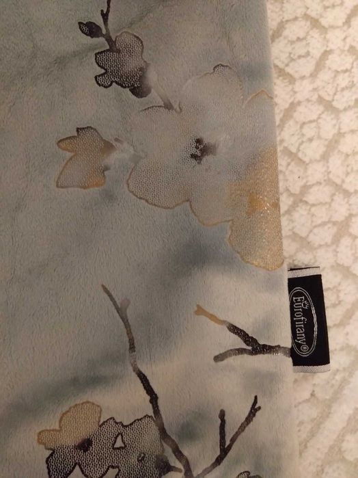 Narzuta 200x220 WELUROWA PIKOWANA w kwiaty BLINK5 + poszewki