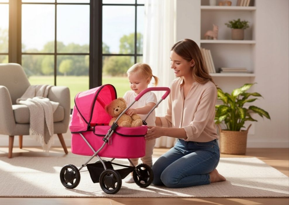 Візок для ляльки коляска Chicco