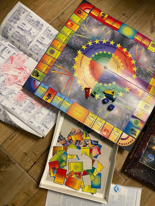 Настільні ігри Імперія(монополія) гонки казино Ілля Муромець