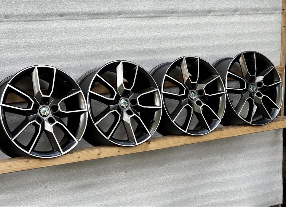 Диски R18 5/112 VRS Оригінальні Skoda Octavia A7 A8 Superb Yeti Enyaq Kodiaq Karoq Scout VW Passat Golf Touran Sharan ID3 ID5 Arteon CC Seat Audi