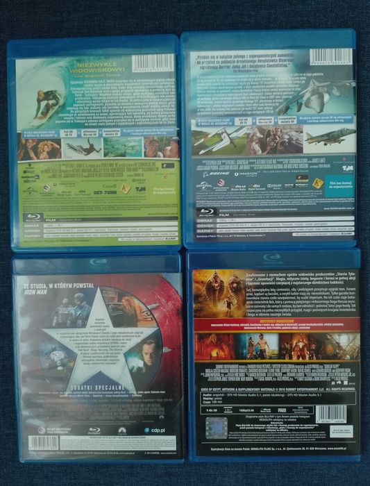 pakiet filmów blu-ray