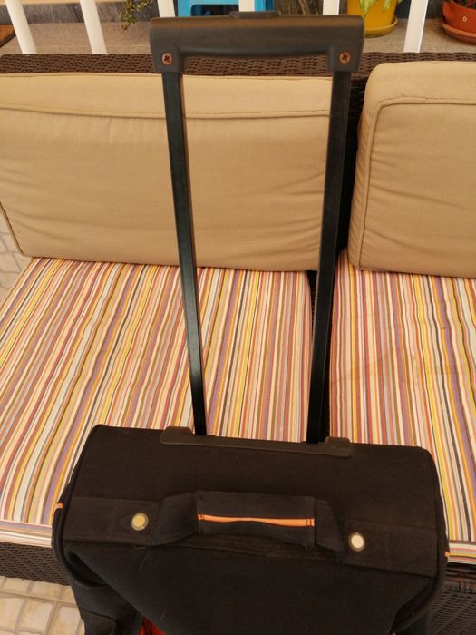 Mala de viagem em sarja forte