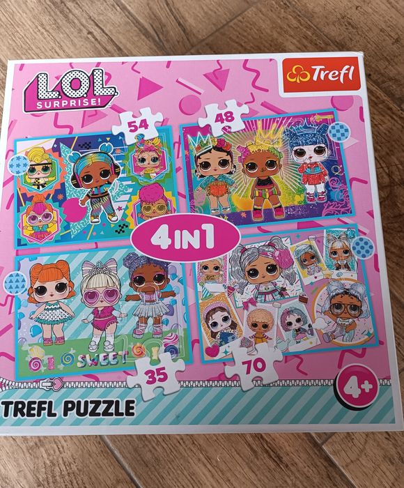 2 komplety puzzli LOL PSI PATROL