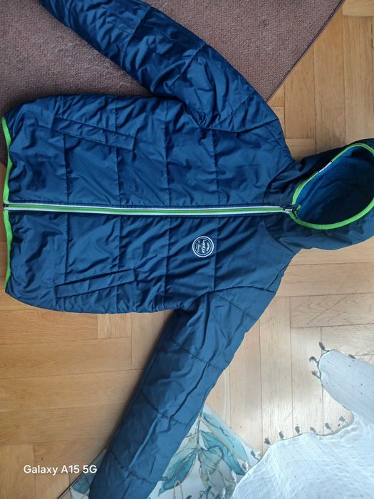 Kurtka zimowa narciarska dla chlopca Wedze Decathlon dwustronna