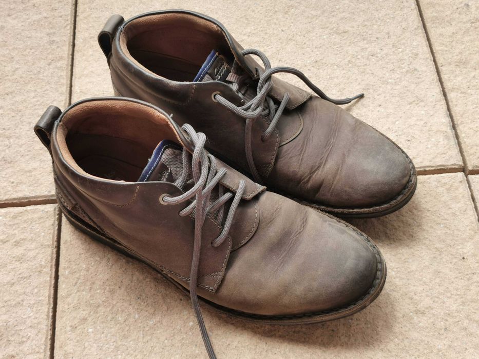 Buty Clarks półbuty pantofle 44 44,5 45 + drugie gratis