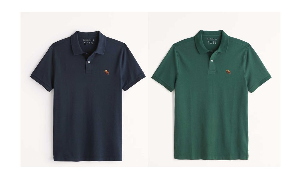 Класичні футболки-поло Abercrombie & Fitch (M, L, XXL). Оригінал