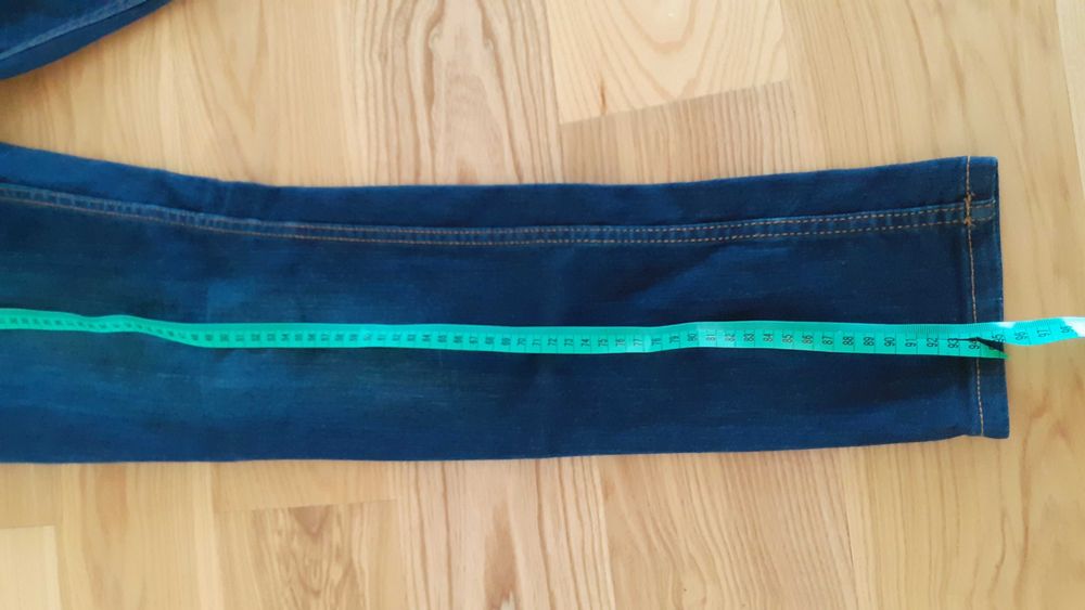 Spodnie jeans damskie r.L 40