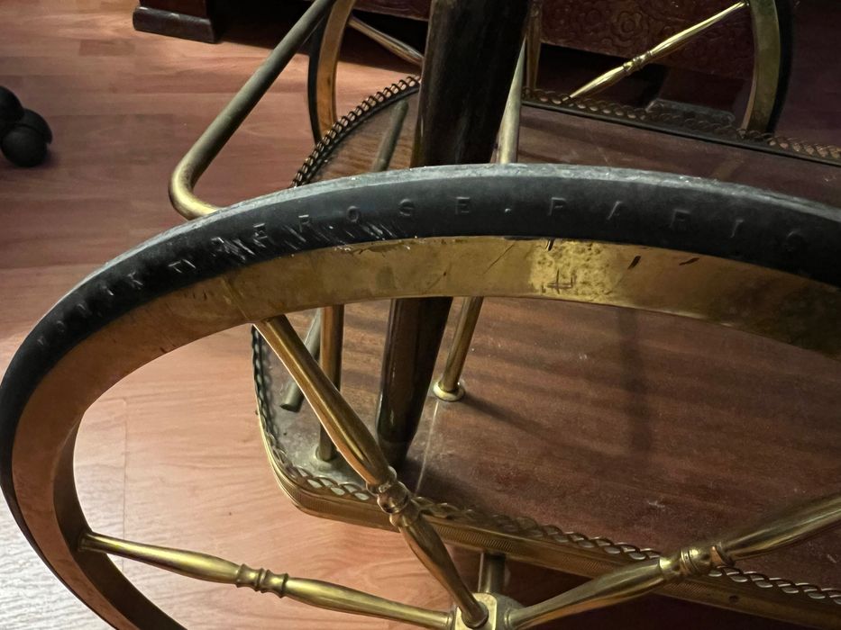 Carro chá antigo francês