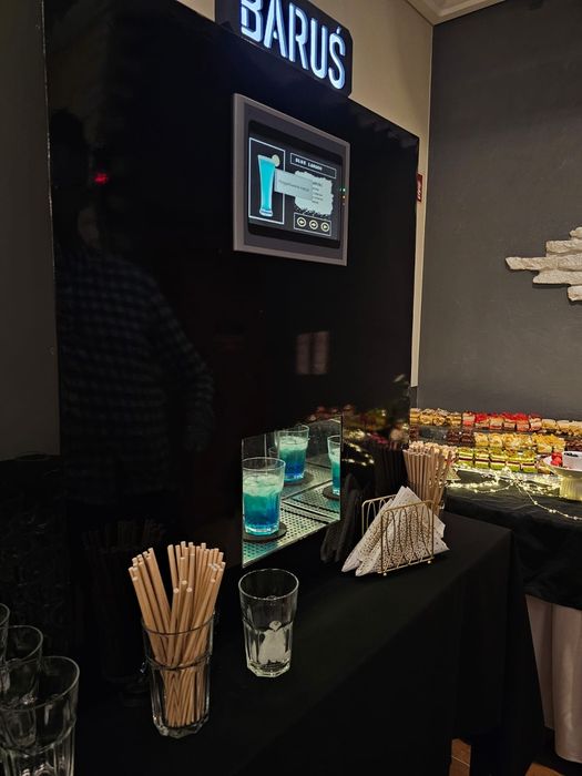 FotoBudka 360 FotoLustro FotoBudka Ciężki Dym Wiatraki Iskier Napis