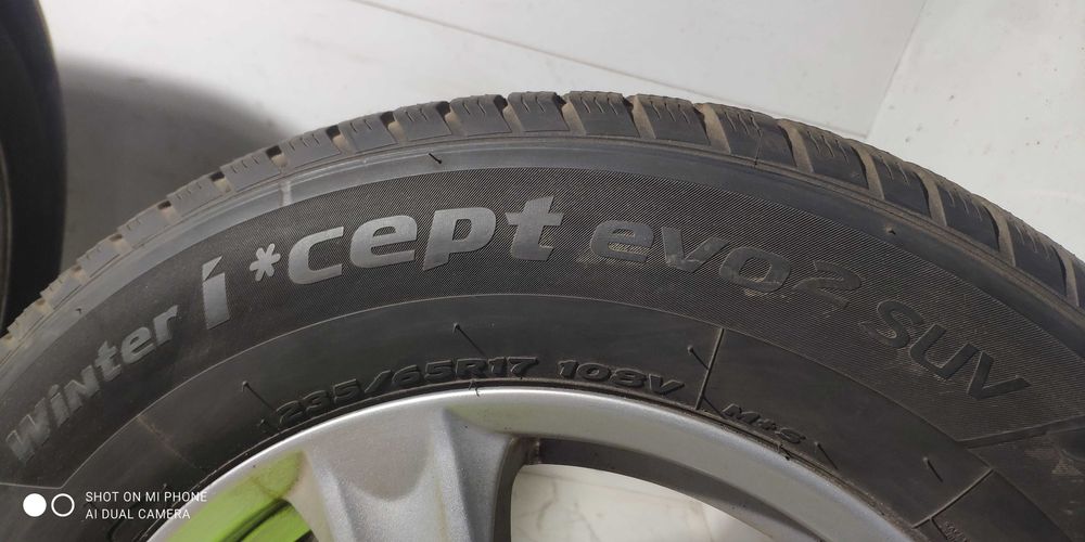 Koła 235/65R17 HANKOOK zimowe 5x114,3 komplet HYUNDAI komplet na zima