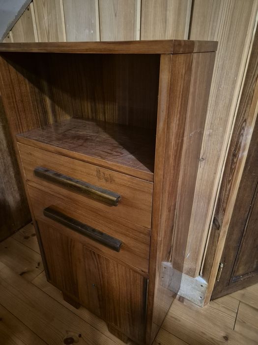 Komoda vintage połysk