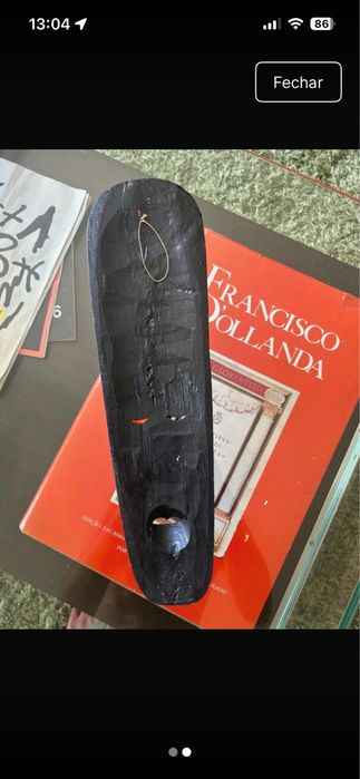 Mascara de madeira 40cm