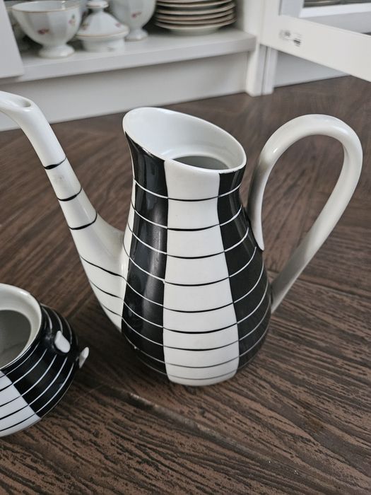 Dzbanek cukiernica porcelana Lidia Chodzież