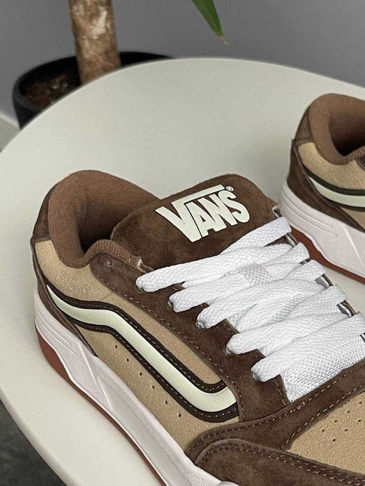 Кросівки Vans Hylane Oldskool Brown кеди ванс коричневі замша