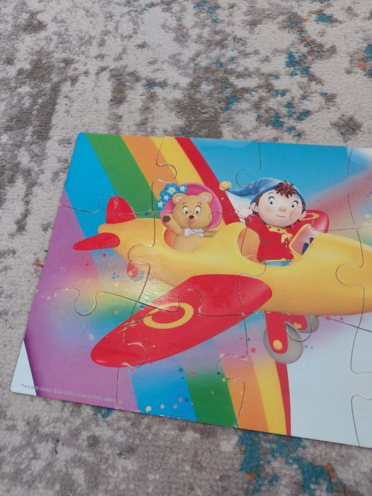 Puzzle em madeira do Noddy
