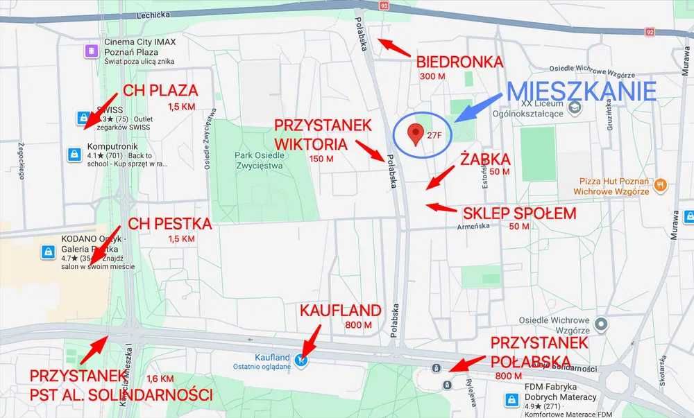 Mieszkanie – Poznań - Więcej