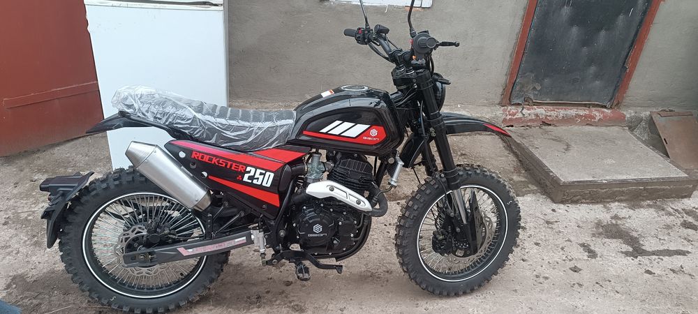 Мотоцикл Geon Rockster250 scrambler (Геон Рокстер).2025.
