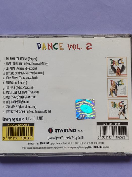 Płyta CD Dance vol 2