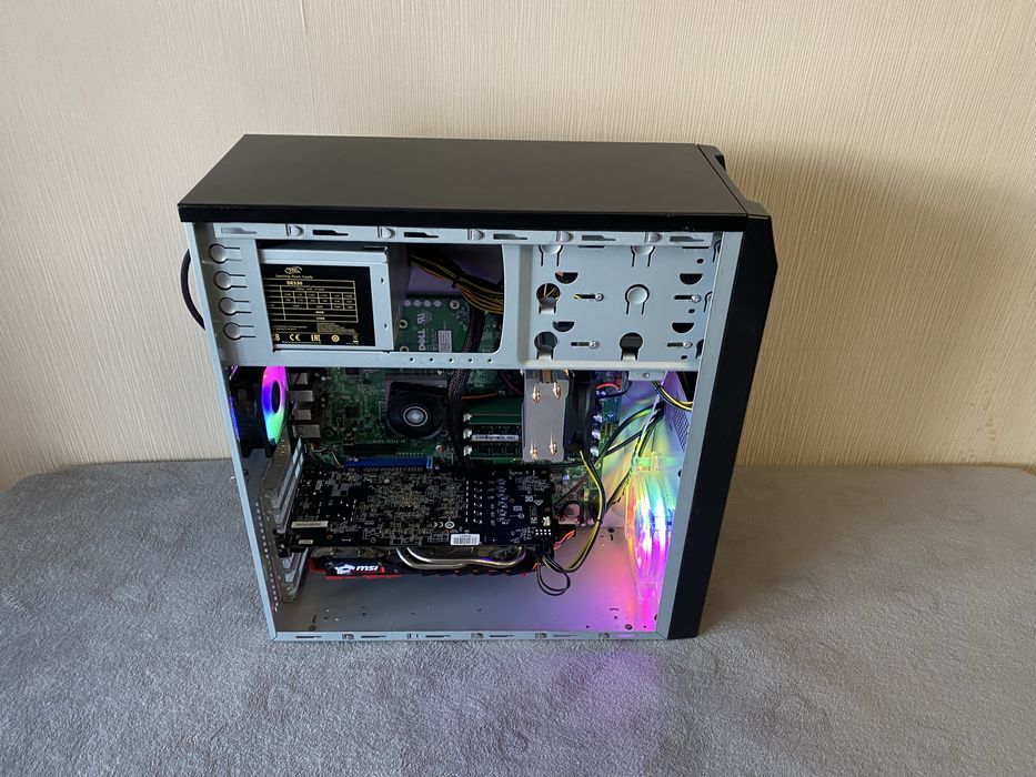 Новый Игровой Пк Intel Core i7 4 ядра | RX 470 | 10 gb ОЗУ