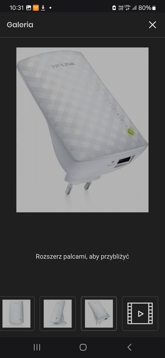 Wzmacniacz sieci TP-LINK RE200 2.4 / 5 GHz, Wi-Fi