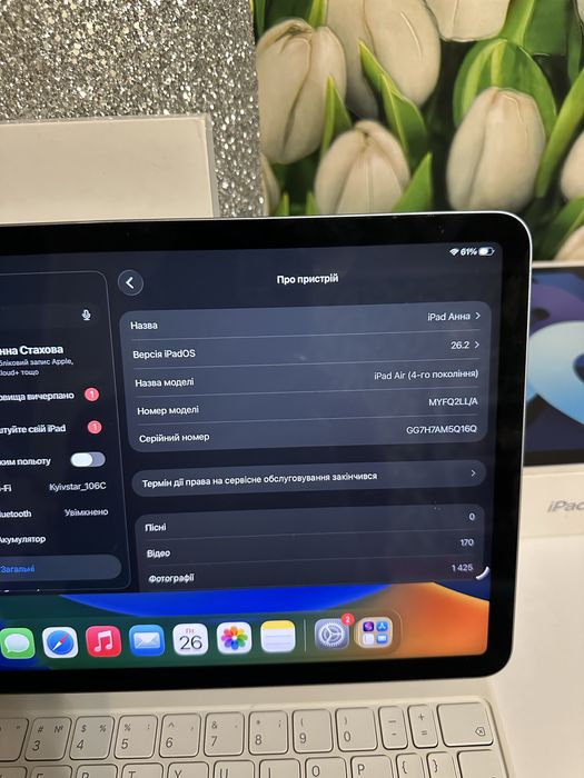 ‼️ планшет ipad air 4 wifi 64 Gb  4 покоління 64 Гб айпад