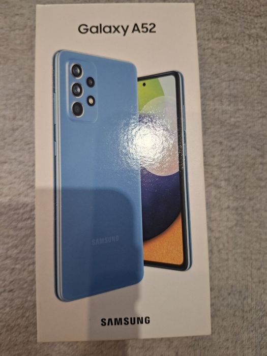 Samsung Galaxy A52 Awesome Blue (SM-A525F/DS) • Рідна коробка • Ідеальний екран