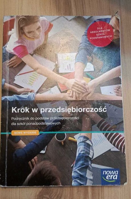 Podręcznik "Krok w przedsiębiorczość"