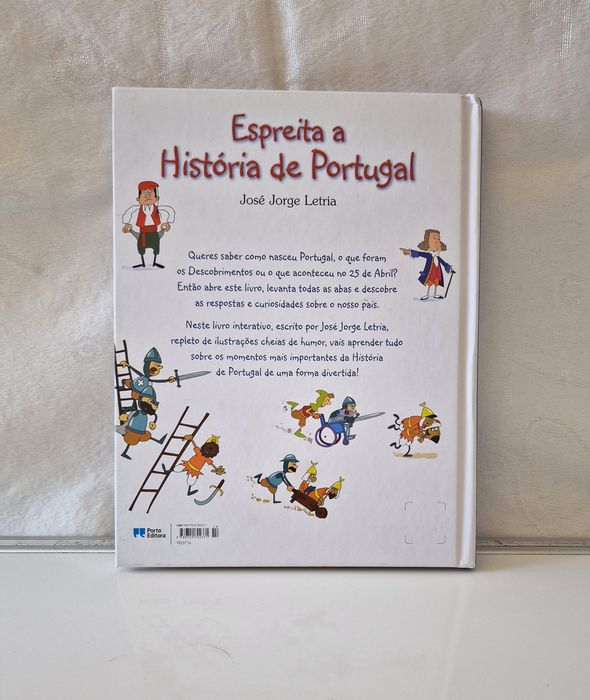 Livro Espreita a História de Portugal