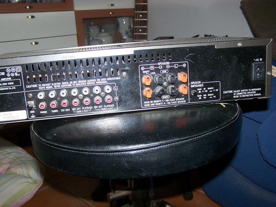 aparelhagem de som technics