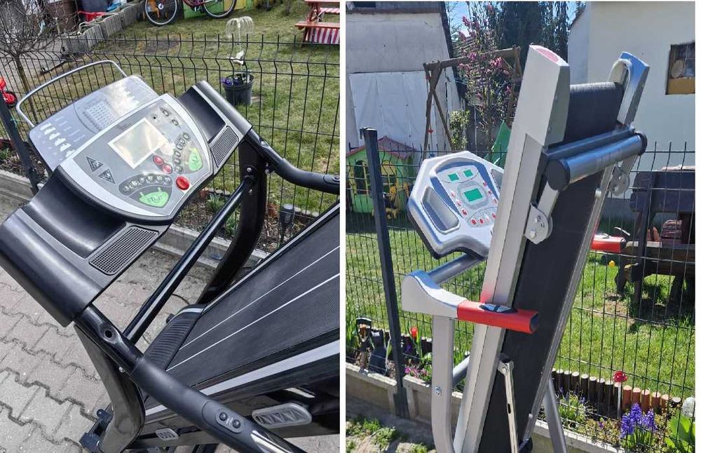 Bieżnia elektryczna Newgen Medicals nachylenie + programy LCD SZYBKA