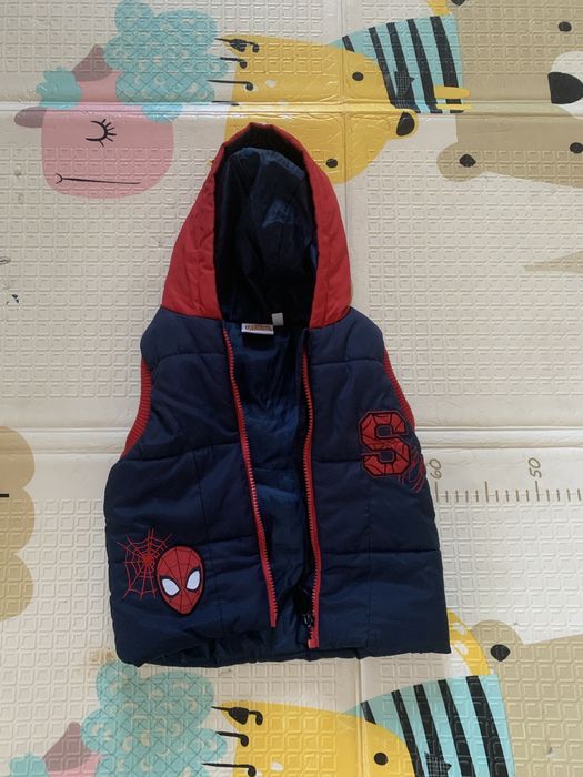 Дитяча жилетка на 3-4 роки, 98-104 см, spiderman