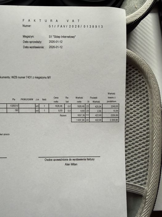 Sluchawki apple airpods max polnoc uzyte raz !Jak nowe