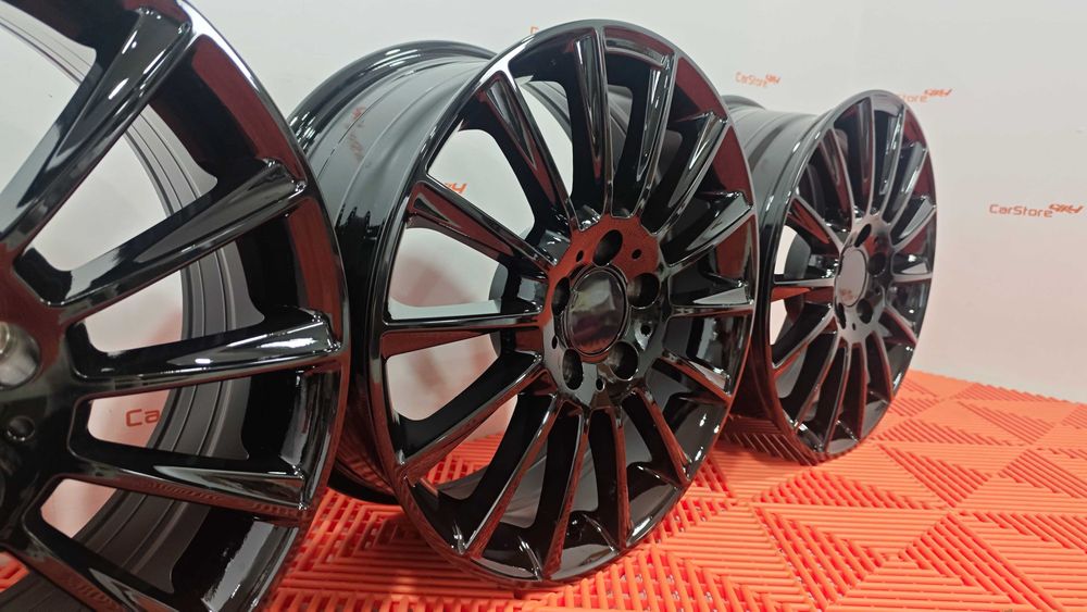 Jantes Look Mercedes Turbine 17 x 7.5j et 35 5x112 Preto