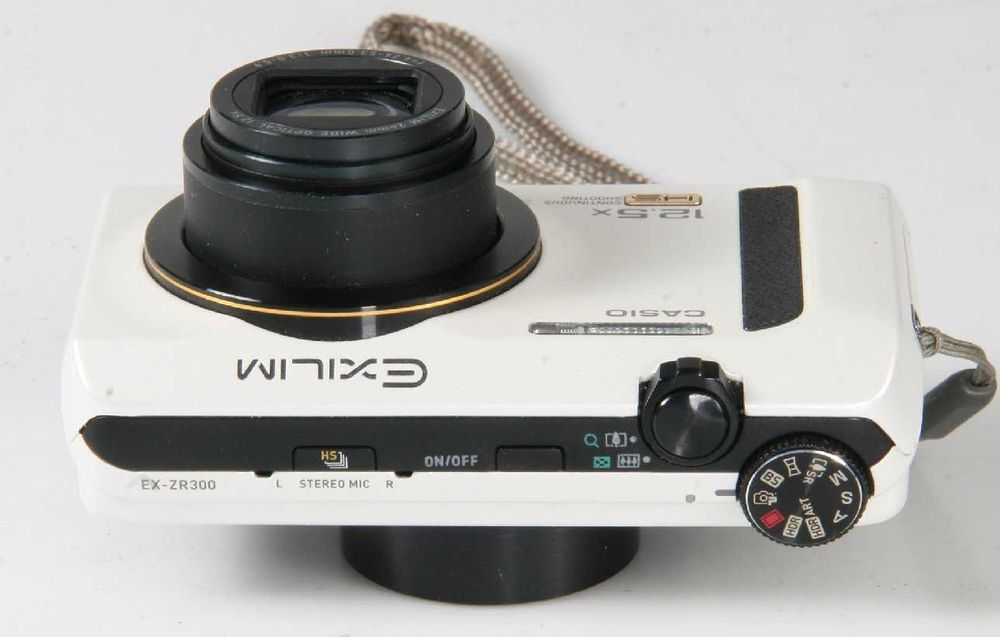 Câmara Digital Casio Alta Velocidade EXILIM EX-ZR300