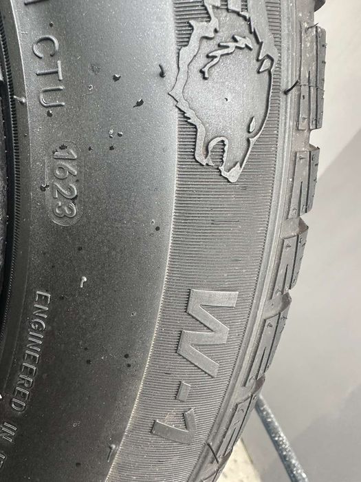 Продам диски з резиною зима 9mm