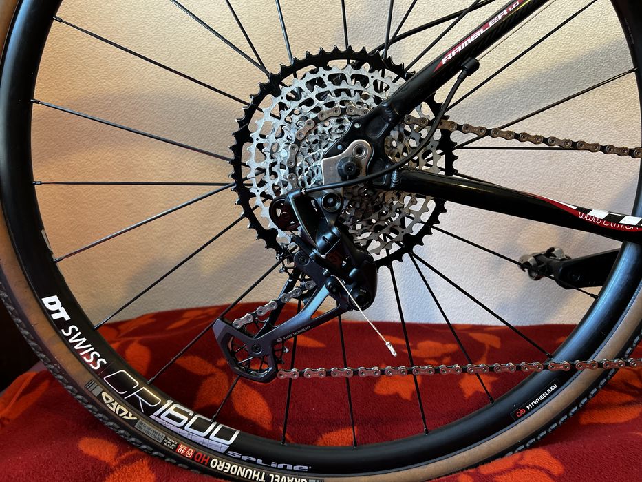 Cross, SRAM GX 1x12, 40T x 10-52 Garbaruk, płaska kierownica