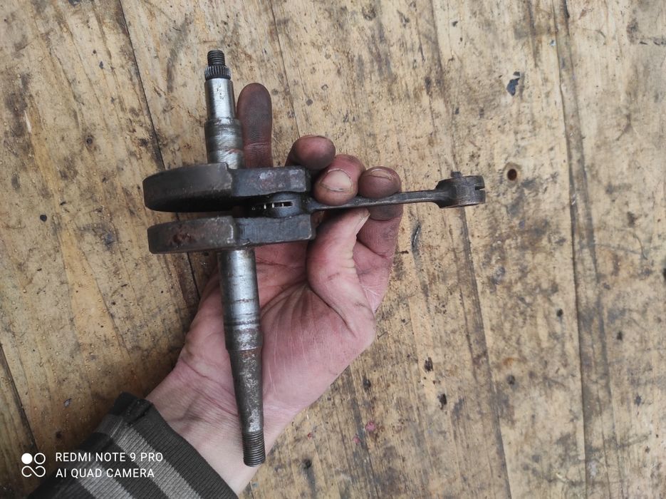 Wał Romet ogar motorynka kadet silnik 023 bez luzu na korbie 5.119