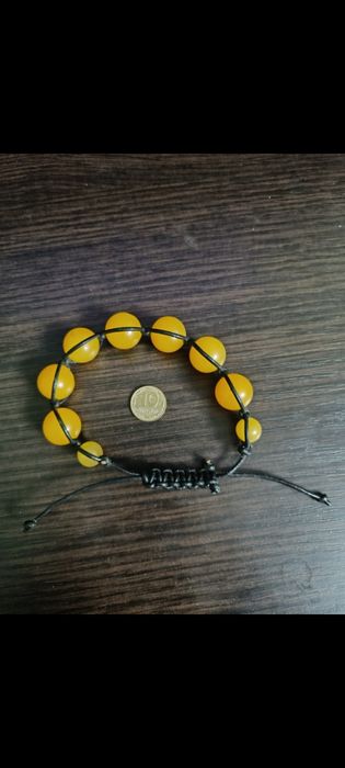 Браслет,бурштин прес