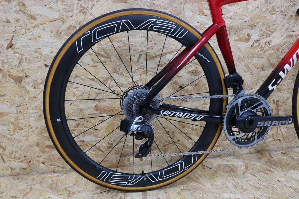 Bicicleta Specialized Tarmac SL7 S-Works - Sram Red AXS - Rodas Carbon