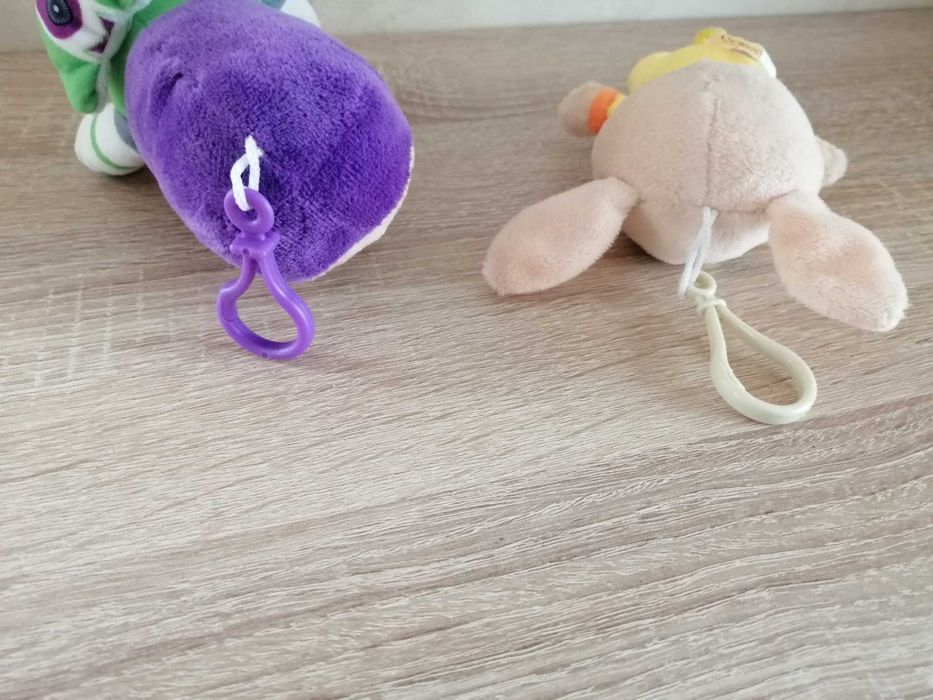 Pluszowe zawieszki Toy Story – Buzz Astral & Ducky (2 szt.)