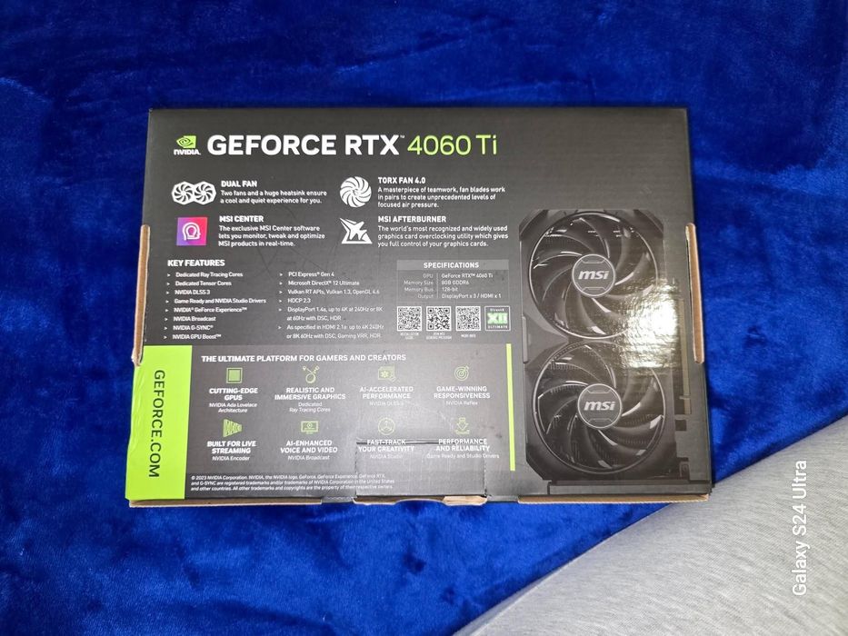 Placa de Video RTX 4060TI