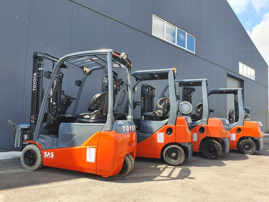 Електричний навантажувач TOYOTA 7FBE18, підйом-4.7м, электропогрузчик