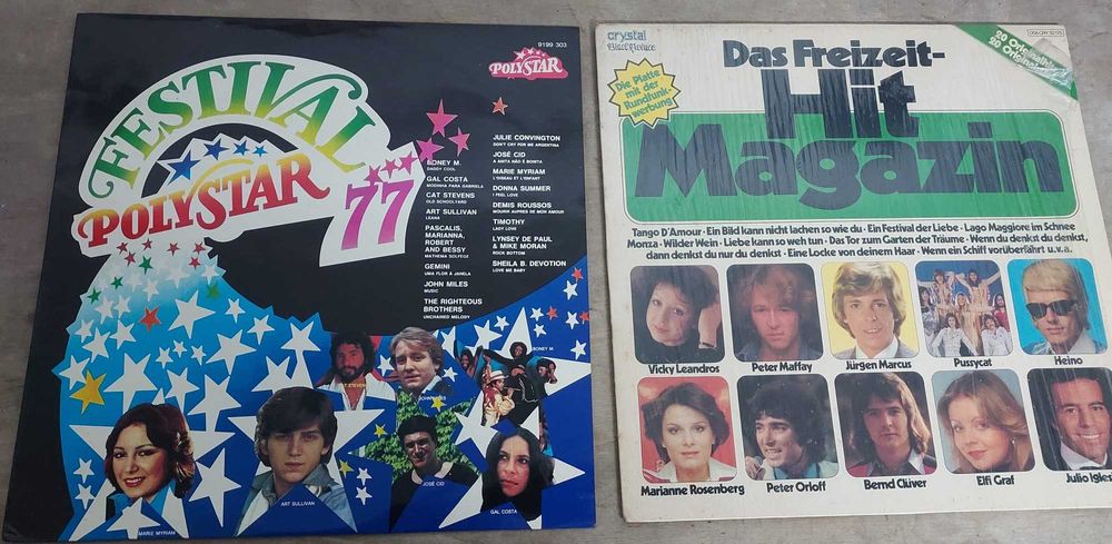 Discos Vinil Incluindo Fausto e Resistencia