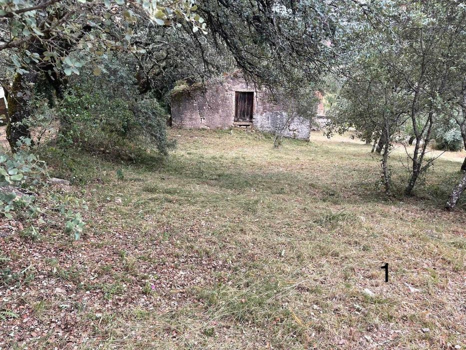 Terreno com duas ruinas