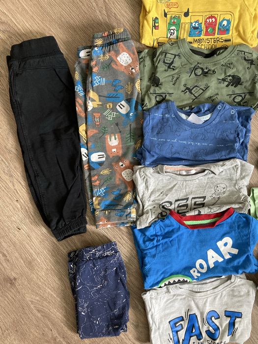 Paczka ubrań 92 dla chłopca 16 szt