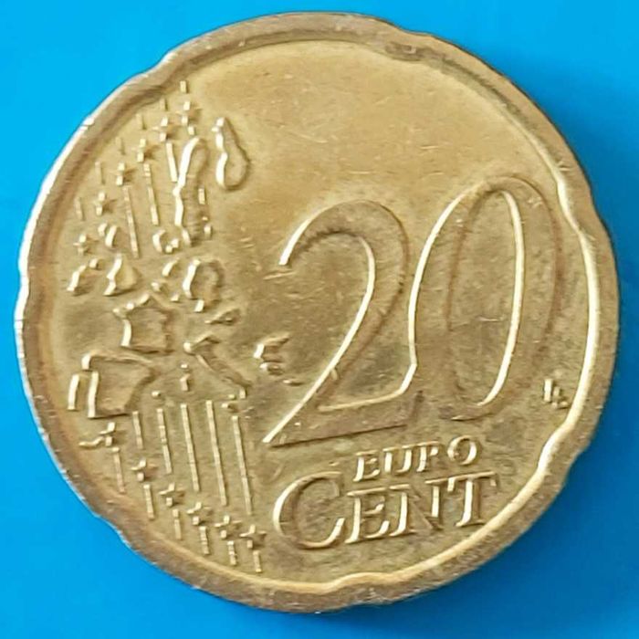 20 Cêntimos de 2002 da Áustria