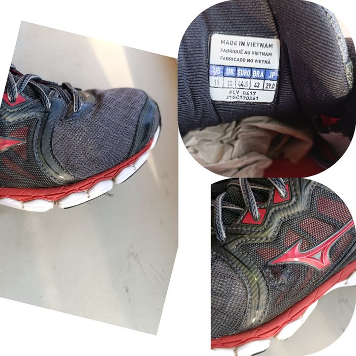 Mizuno sky p.44,5 horizon, hurricane, inspire, rider