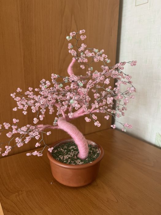 Дерево бонсай из бисера