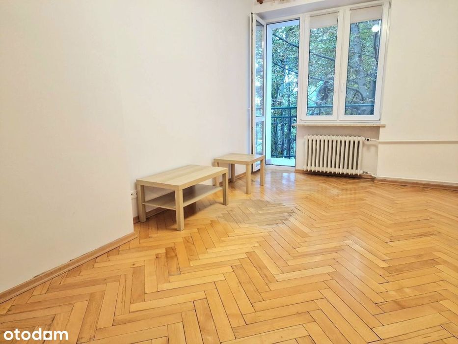 metro Stare Bielany,balkon z widokiem na ogród